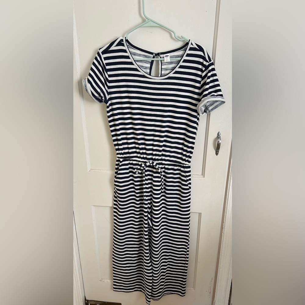 Sailor Striped Jumpsuit